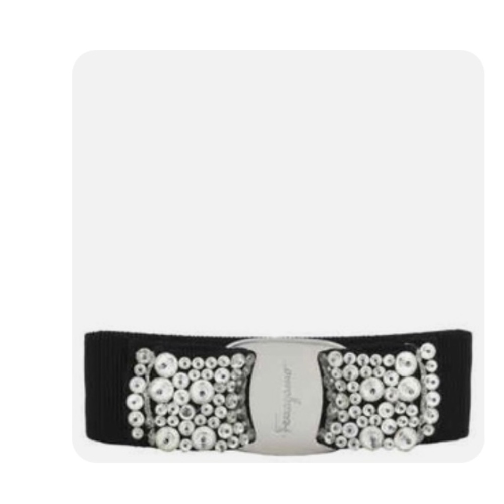 Salvatore Ferragamo Ladies Vara Bow Grosgrain Hairclip